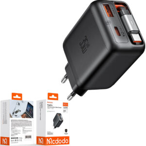 شارژر دیواری 35 وات مک دودو MCDODO مدل CH-1280 تایپ سی و USB