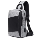 کیف کراس بادی مردانه USB دار بنج Bange BG-22002 - Image 8