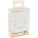 کابل تایپ سی به لایتنینگ 27 وات هایکو استار HICOSTAR مدل 120C-L یک متری - Image 4