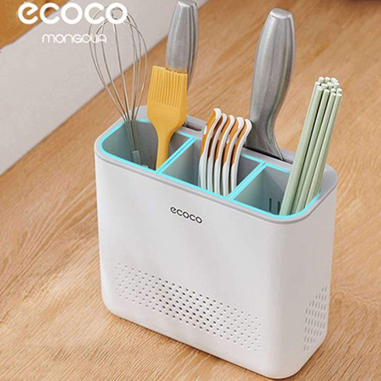 استند ابزار آشپزخانه اکوکو ecoco مدل E24026 بدون میله آویز استند ابزار آشپزخانه اکوکو ecoco مدل E24026 بدون میله آویز - Image 1