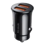 شارژر فندکی دو پورت USB مک‌دودو با توان ۱۲ وات مدل MCDODO CC‑6602