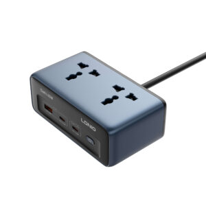 چند راهی برق و شارژر الدینیو مدل LDNIO Adapter SC1