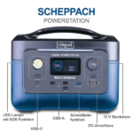 پاور استیشن Scheppach مدل BSG1200MAX خروجی 600 وات - Image 2