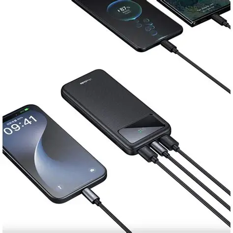 پاوربانک فست شارژ مکدودو ظرفیت 10000mAh با نمایشگر LED مدل MACDODO MC‑4220 1 cbd11c