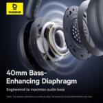 هدفون بلوتوثی باسئوس مدل Baseus Bass 35 Max - Image 5