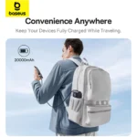 پاور بانک فست شارژ تایپ سی 65 وات 20000 با کابل تایپ سی بیسوس P10070900122-00 - تصویر 4