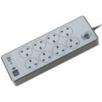 چند راهی برق 8 سوکت 2990 وات، دو USB و دو تایپ‌سی پاورولوژی PWCUQC047BK - Image 3