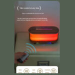 دستگاه بخور و رطوبت ساز هوشمند مدل HY27 با چراغ خواب RGB - Image 3
