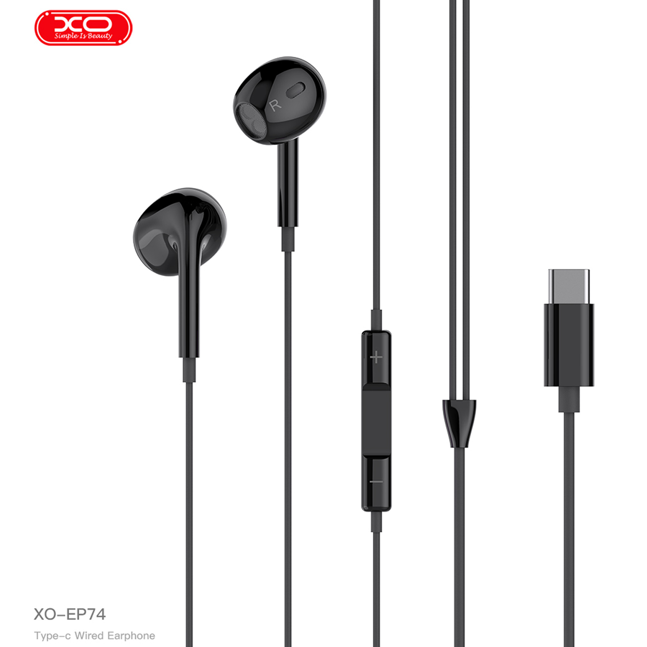 هندزفری سیمی تایپ سی ایکس او XO مدل EP74 هندزفری سیمی تایپ سی ایکس او XO مدل EP74 - تصویر 1