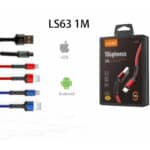 کابل آیفون لایتنینگ الدنیو LDNIO مدل LS63 توان 60 وات 1 متر - Image 6