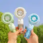 پنکه دستی و مه پاش مدل GG8801 شارژی - Image 4