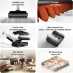 جارو شارژی شیائومی Xiaomi اصل مدل W30 Pro خشک و مرطوب - Image 2