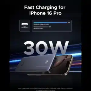 پاور بانک 10000 یوگرین UGREEN مدل PB535 55994 توان 30 وات
