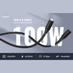 کابل افزایش طول تایپ سی یوگرین UGreen مدل ED008 طول 0.5 متری - Image 2