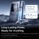 پمپ باد شارژی باسئوس مدل Baseus Gon Trip VA1 Super Mini - Image 2