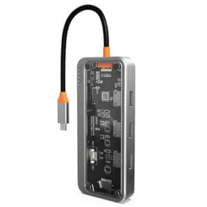 هاب 10 پورت تایپ سی کوتسی Coteci 10 in1 Multifunctional Docking Station 16013