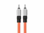 کابل سوپر فست شارژ تایپ سی به تایپ سی 100 وات یک متری بیسوس Baseus CoolPlay Series Fast Charging Cable Type-C - Type-C - Image 6
