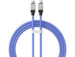 کابل سوپر فست شارژ تایپ سی به تایپ سی 100 وات یک متری بیسوس Baseus CoolPlay Series Fast Charging Cable Type-C - Type-C - Image 3