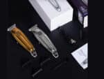 ماشین اصلاح موی سر و صورت شارژی کمی Kemei Rechargeable Hair Trimmer KM-1949 - Image 9