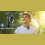 دوربین کوچک ورزشی ضدآب SPORTS CAMEA H.265 گیره‌ای و قابل آویز از گردن - Image 9