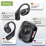هندزفری بلوتوثی اچ تی سی HTC مدل NE11 با صفحه نمایش لمسی LCD - Image 6