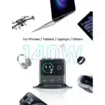 شارژر رومیزی هوشمند جویروم مدل JR-TRD01 توان 140 وات با نمایشگر - Image 7
