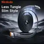 کابل تایپ سی 240 وات مک دودو Mcdodo مدل CA-990 بدنه مگنتی 1 متر - Image 3