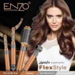 سشوار برس دار انزو Enzo مدل 4131 با 4 سری و فناوری یونی - Image 2