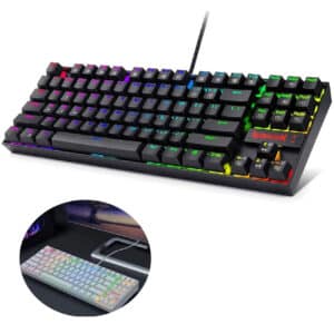 کیبورد گیمینگ سیمی ردراگون Redragon مدل K552W-RGB