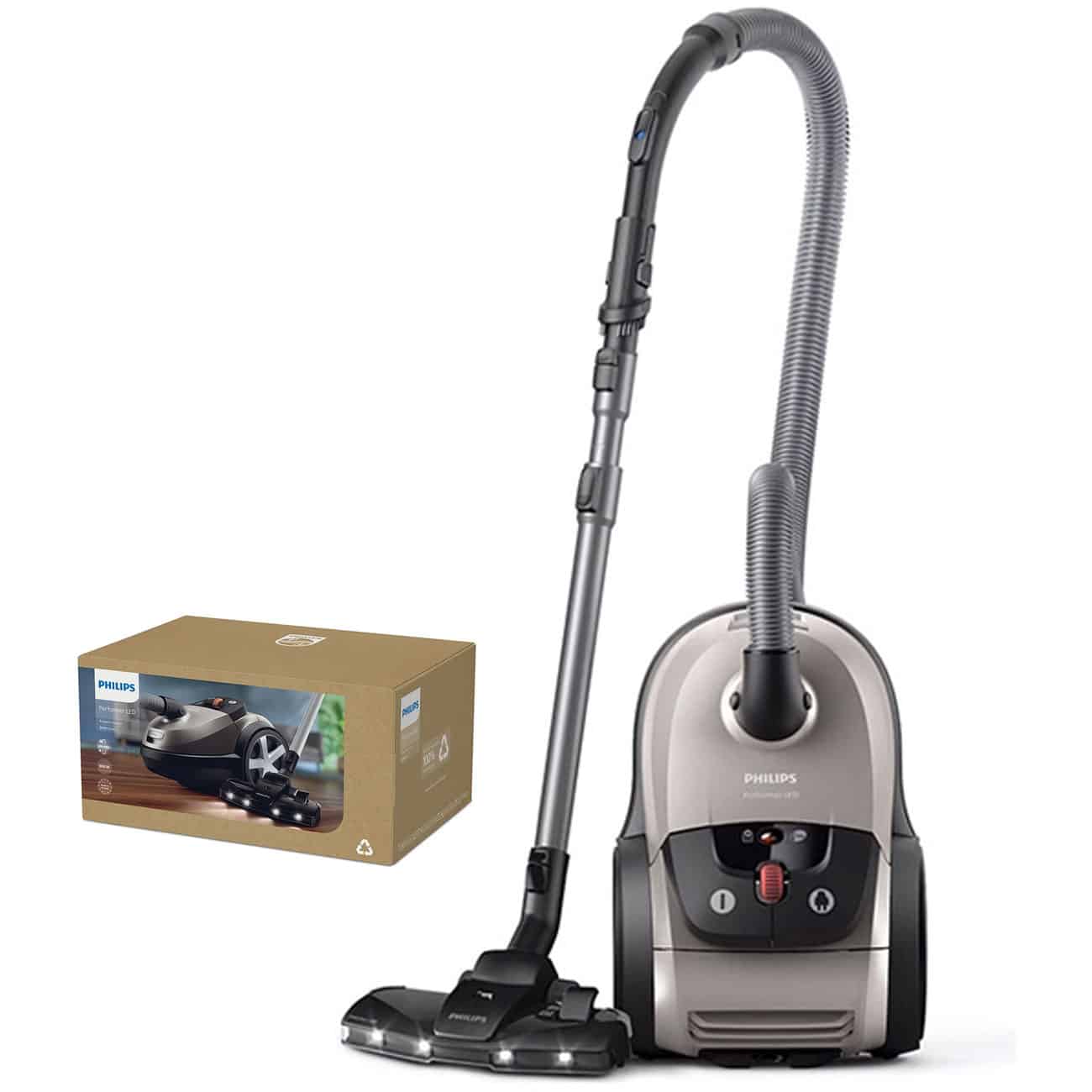 جارو برقی فیلیپس Philips اصل مدل XD8052 چراغ دار با فیلتر HEPA 13 جارو برقی فیلیپس Philips اصل مدل XD8052 چراغ دار با فیلتر HEPA 13 - Image 1