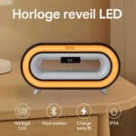 اسپیکر رومیزی و شارژر وایرلس ام دی اچ ال MDHL مدل MD-S306 - Image 7