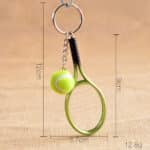 جاکلیدی و آویز کیف Mini Sports Key Chain سه بعدی طرح راکت تنیس - Image 10