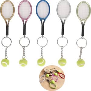 جاکلیدی و آویز کیف Mini Sports Key Chain سه بعدی طرح راکت تنیس