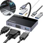 هاب تایپ سی اوریکو ORICO مدل DM-7TS با 7 پورت