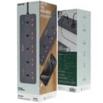 چند راهی برق گرین لاین Green Lion مدل GS-250 با 5 سوکت و 4 پورت - Image 5