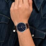 ساعت مچی مردانه کاسیو Casio مدل MTP-VT01L-2BUDF با بند چرمی کلاسیک - Image 2