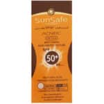 کرم ضد آفتاب فاقد چربی سان سیف SUNSAFE مدل ACNEIC با SPF50 رنگ دار - Image 3