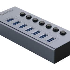 هاب 7 پورت یو اس بی فلزی اوریکو ORICO BT2U3-7AB Multi-port Hub