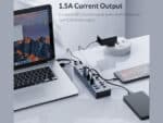 هاب 7 پورت یو اس بی فلزی اوریکو ORICO BT2U3-7AB Multi-port Hub - Image 5