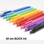 خودکار مشکی ژله‌ای 10 عددی کاکو K1015 - تصویر 4