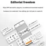 پرینتر لیبل زن شارژی شیائومی Xiaomi Mijia مدل MJBQDYJ1-WC قابل حمل - Image 13