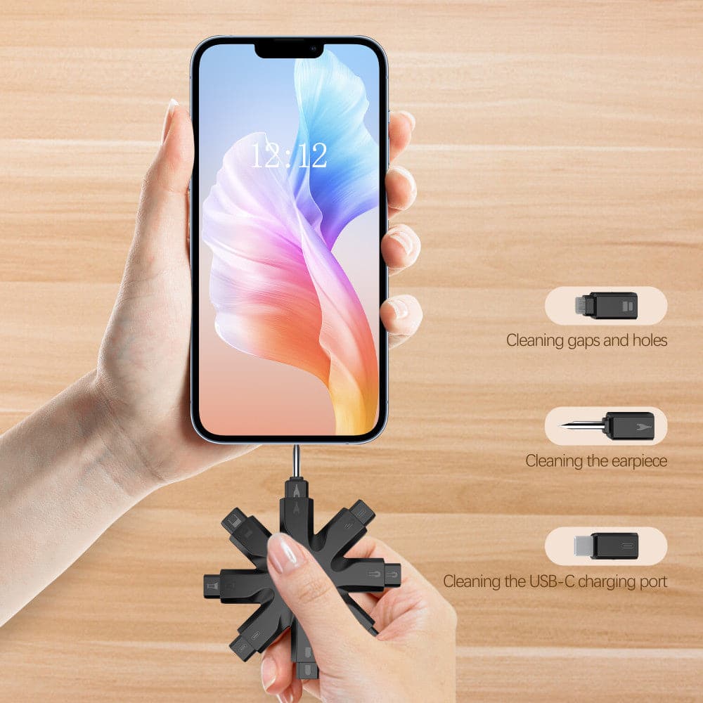 کیت تمیز کننده 8 کاره ایرپاد و موبایل ارلدام T07 — تصویر ۴