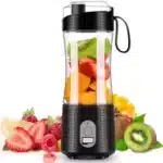 شیکر و آبمیوه گیری شارژی قابل حمل 380 میلی لیتر گرین لاین GNBLNDMPJBK - Image 3