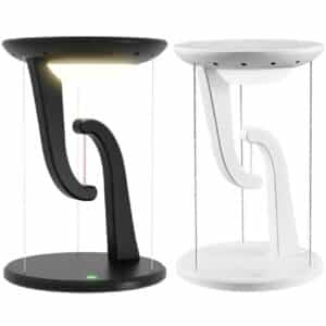 چراغ مطالعه LED رومیزی هوشمند و شارژر بی‌سیم
