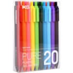 خودکار ژله‌ای کاکو (KACO K1015) نوک 0.5 میلی‌متری 20 عددی مدل Colorful - Image 14