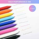 خودکار ژله‌ای کاکو (KACO K1015) نوک 0.5 میلی‌متری 20 عددی مدل Colorful - Image 12