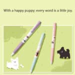 خودکار ژله ای مشکی کاکو KACO مدل K7 Puppy نوک 0.5 میلی متری 3 عددی - Image 4