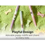خودکار ژله ای مشکی کاکو KACO مدل K7 Puppy نوک 0.5 میلی متری 3 عددی - Image 8