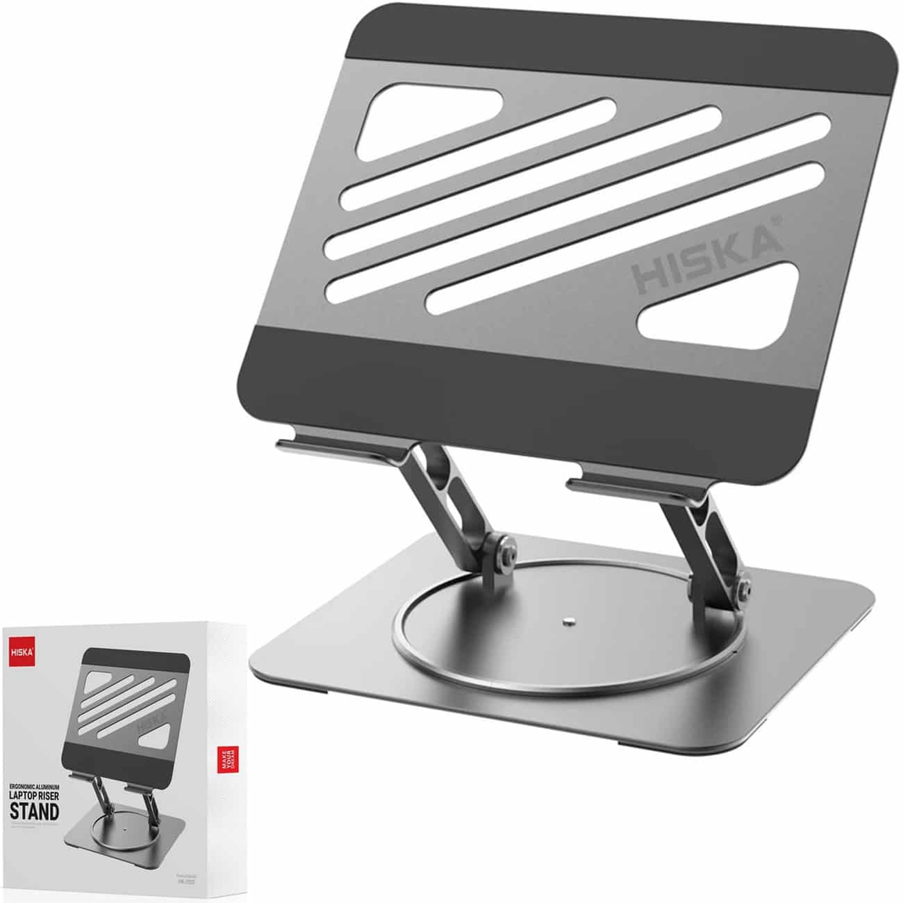 پایه و استند لپ تاپ و تبلت رومیزی هیسکا HISKA مدل HK-2020 پایه و استند لپ تاپ و تبلت رومیزی هیسکا HISKA مدل HK-2020 - Image 1
