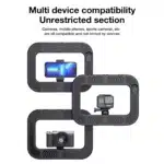 چراغ رینگ لایت مربعی مدل ZGRL-02 با هولدر موبایل - Image 8